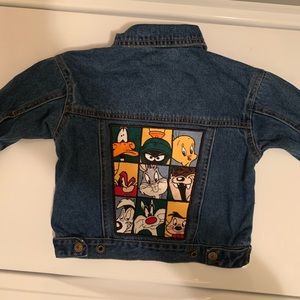 Looney tunes jean jacket